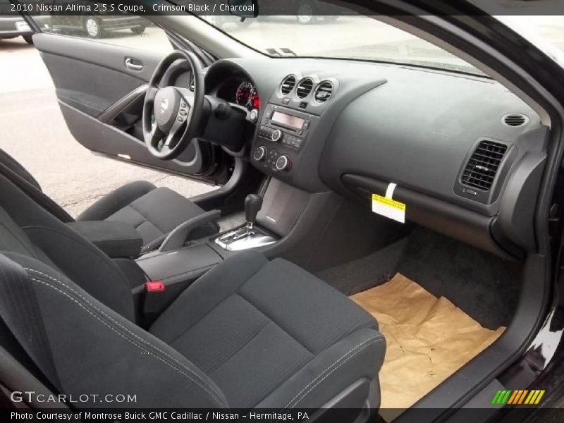 Crimson Black / Charcoal 2010 Nissan Altima 2.5 S Coupe