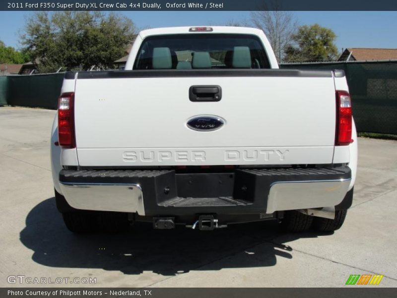 Oxford White / Steel 2011 Ford F350 Super Duty XL Crew Cab 4x4 Dually