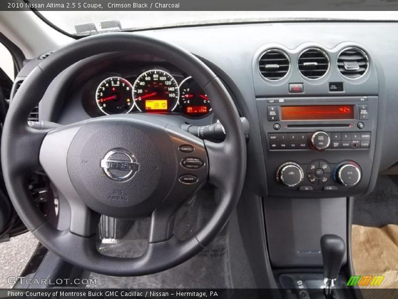 Crimson Black / Charcoal 2010 Nissan Altima 2.5 S Coupe