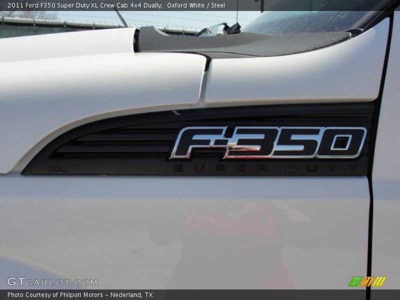  2011 F350 Super Duty XL Crew Cab 4x4 Dually Logo