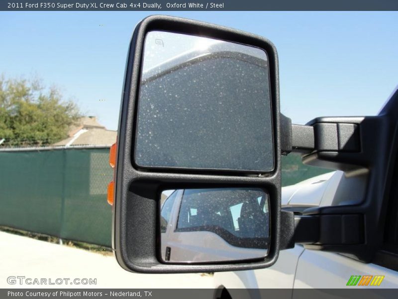 Oxford White / Steel 2011 Ford F350 Super Duty XL Crew Cab 4x4 Dually