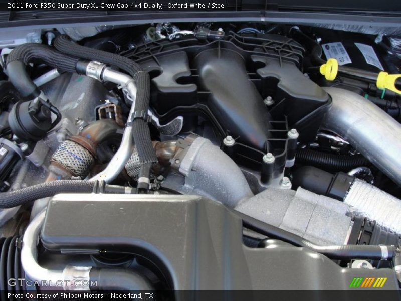  2011 F350 Super Duty XL Crew Cab 4x4 Dually Engine - 6.7 Liter OHV 32-Valve B20 Power Stroke Turbo-Diesel V8