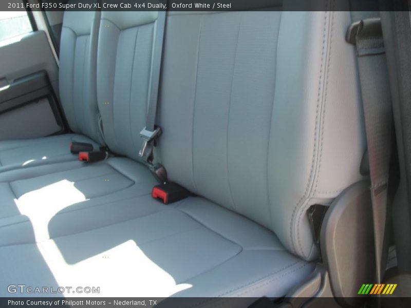 Oxford White / Steel 2011 Ford F350 Super Duty XL Crew Cab 4x4 Dually