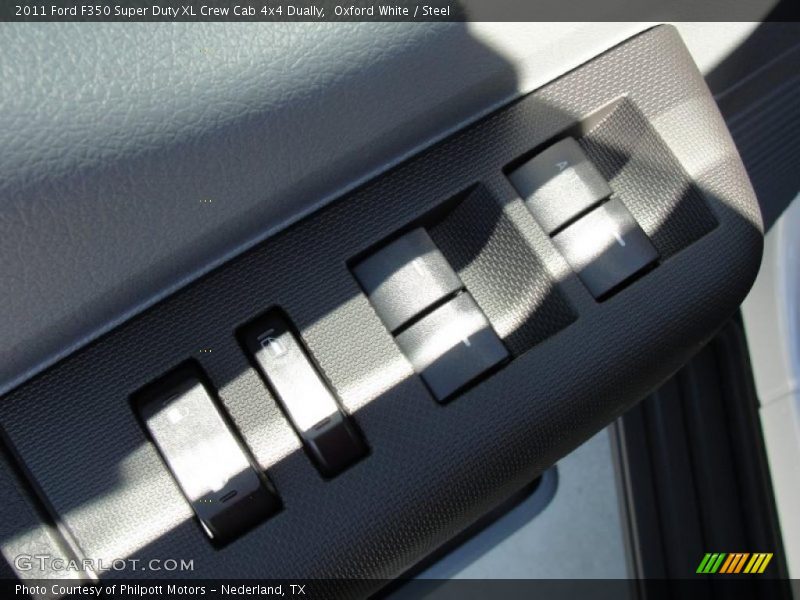 Oxford White / Steel 2011 Ford F350 Super Duty XL Crew Cab 4x4 Dually