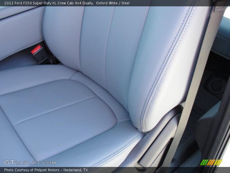 Oxford White / Steel 2011 Ford F350 Super Duty XL Crew Cab 4x4 Dually