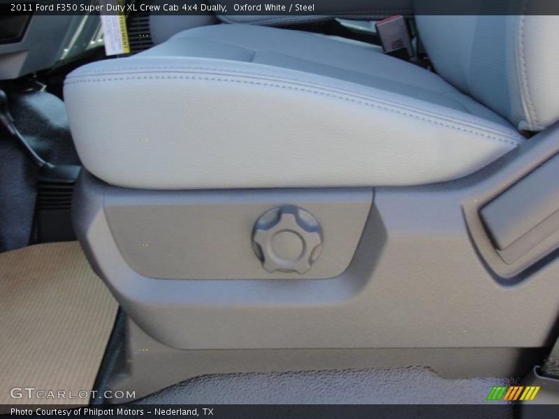 Oxford White / Steel 2011 Ford F350 Super Duty XL Crew Cab 4x4 Dually