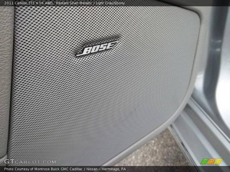 Radiant Silver Metallic / Light Gray/Ebony 2011 Cadillac STS 4 V6 AWD