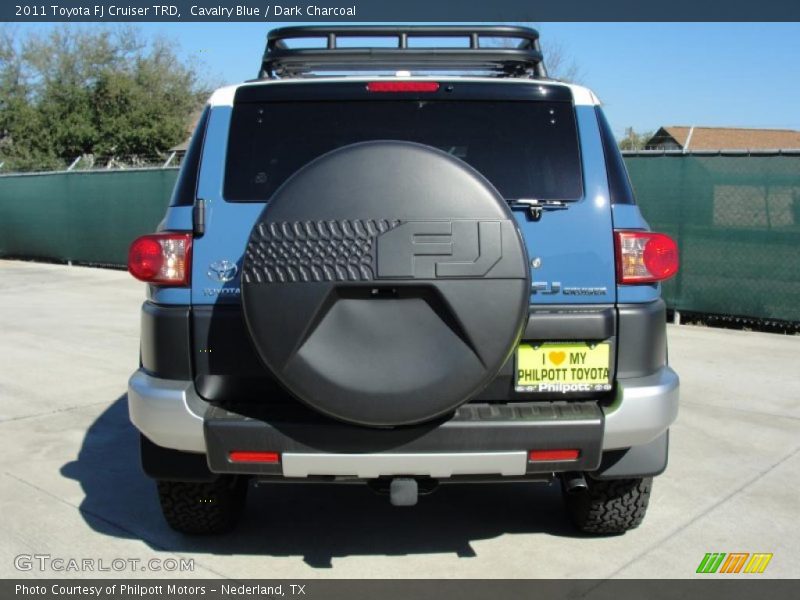 Cavalry Blue / Dark Charcoal 2011 Toyota FJ Cruiser TRD
