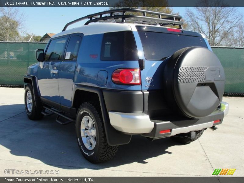 Cavalry Blue / Dark Charcoal 2011 Toyota FJ Cruiser TRD