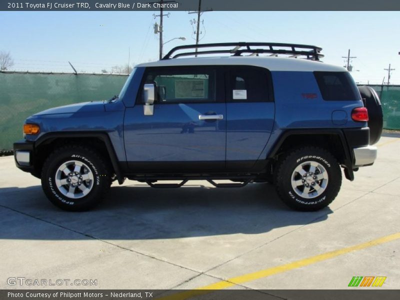 Cavalry Blue / Dark Charcoal 2011 Toyota FJ Cruiser TRD