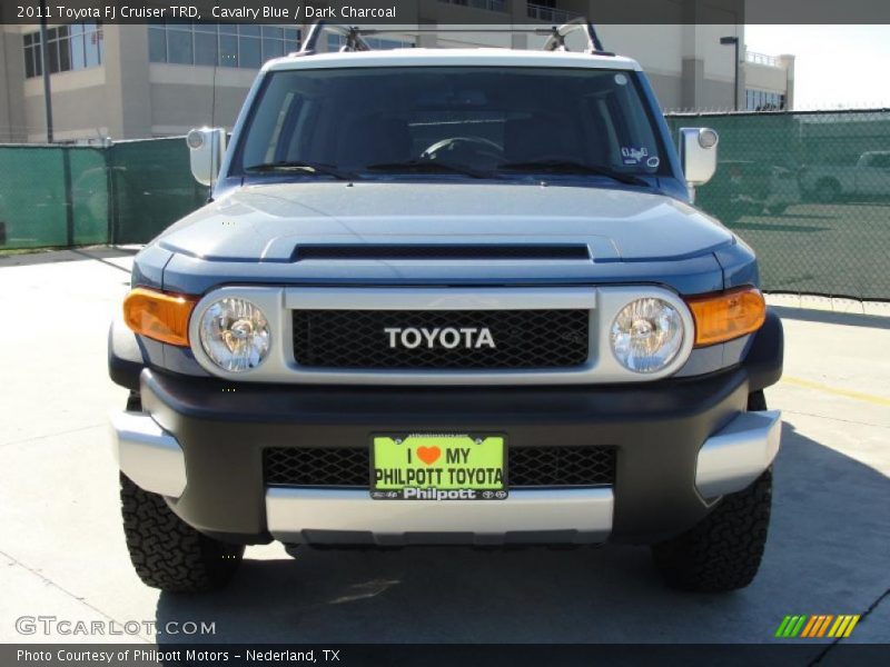 Cavalry Blue / Dark Charcoal 2011 Toyota FJ Cruiser TRD