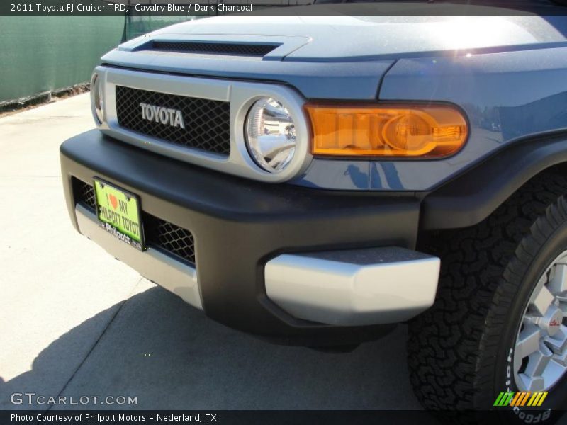 Cavalry Blue / Dark Charcoal 2011 Toyota FJ Cruiser TRD