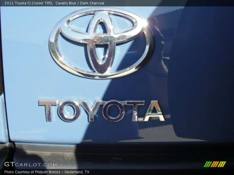 Cavalry Blue / Dark Charcoal 2011 Toyota FJ Cruiser TRD