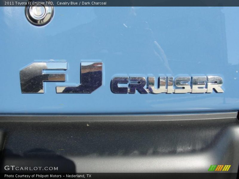 Cavalry Blue / Dark Charcoal 2011 Toyota FJ Cruiser TRD