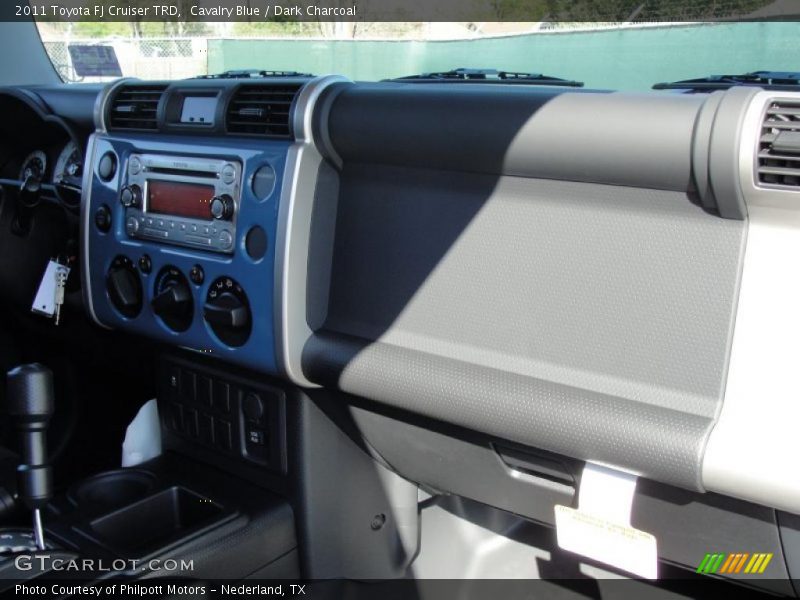 Cavalry Blue / Dark Charcoal 2011 Toyota FJ Cruiser TRD