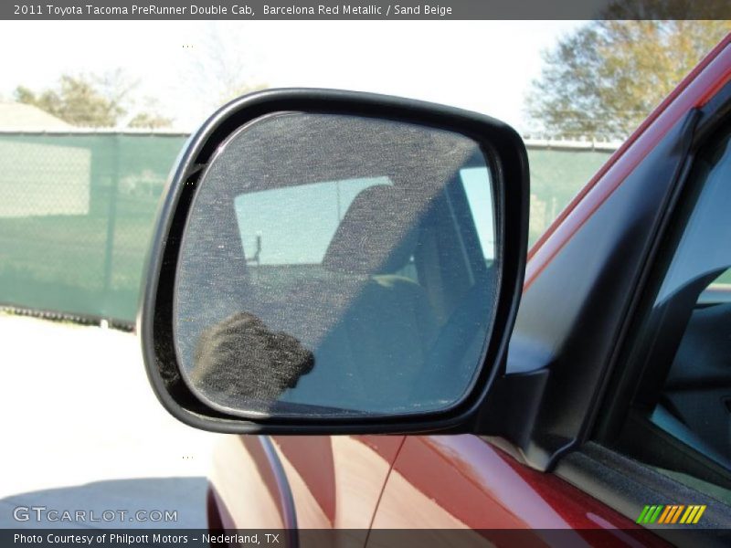Barcelona Red Metallic / Sand Beige 2011 Toyota Tacoma PreRunner Double Cab