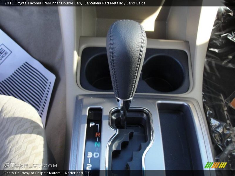  2011 Tacoma PreRunner Double Cab 4 Speed Automatic Shifter