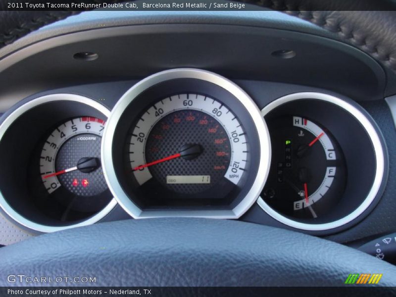  2011 Tacoma PreRunner Double Cab PreRunner Double Cab Gauges