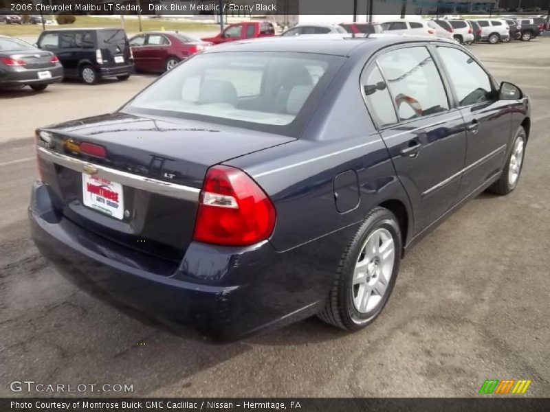 Dark Blue Metallic / Ebony Black 2006 Chevrolet Malibu LT Sedan