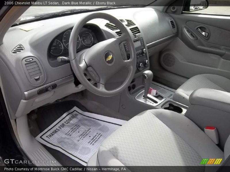 Dark Blue Metallic / Ebony Black 2006 Chevrolet Malibu LT Sedan