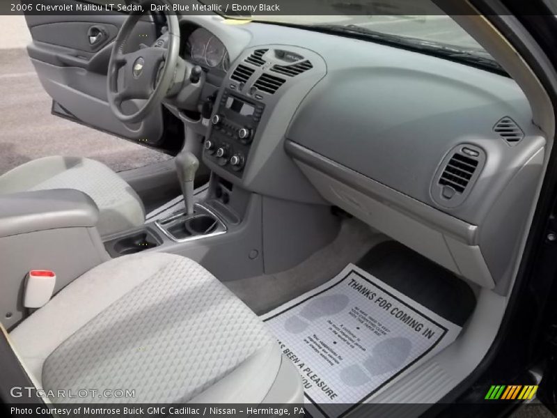 Dark Blue Metallic / Ebony Black 2006 Chevrolet Malibu LT Sedan