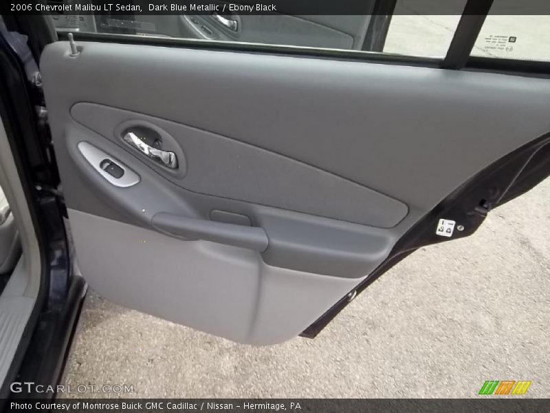 Dark Blue Metallic / Ebony Black 2006 Chevrolet Malibu LT Sedan
