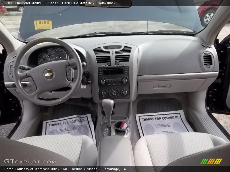Dark Blue Metallic / Ebony Black 2006 Chevrolet Malibu LT Sedan