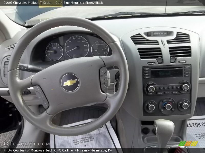 Dark Blue Metallic / Ebony Black 2006 Chevrolet Malibu LT Sedan
