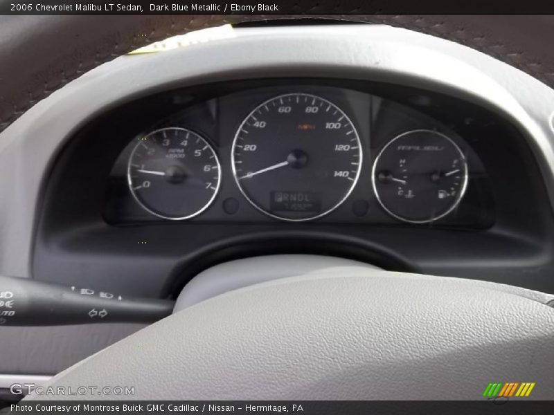 Dark Blue Metallic / Ebony Black 2006 Chevrolet Malibu LT Sedan