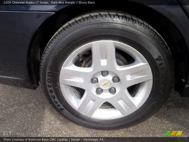 Dark Blue Metallic / Ebony Black 2006 Chevrolet Malibu LT Sedan
