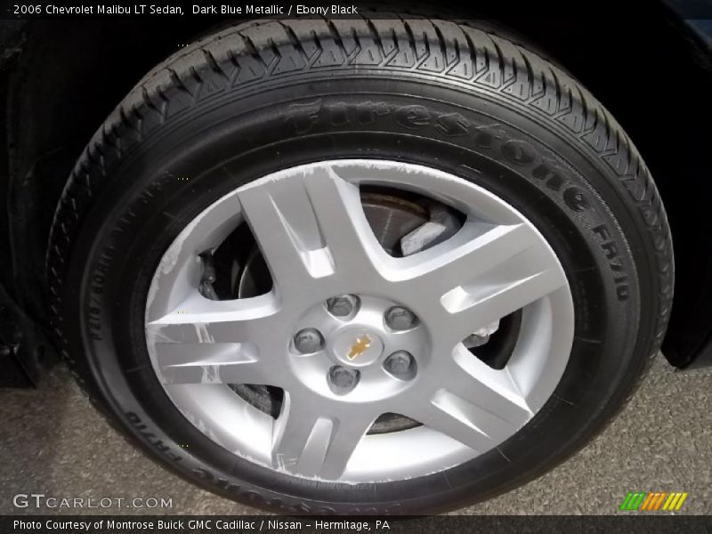 Dark Blue Metallic / Ebony Black 2006 Chevrolet Malibu LT Sedan