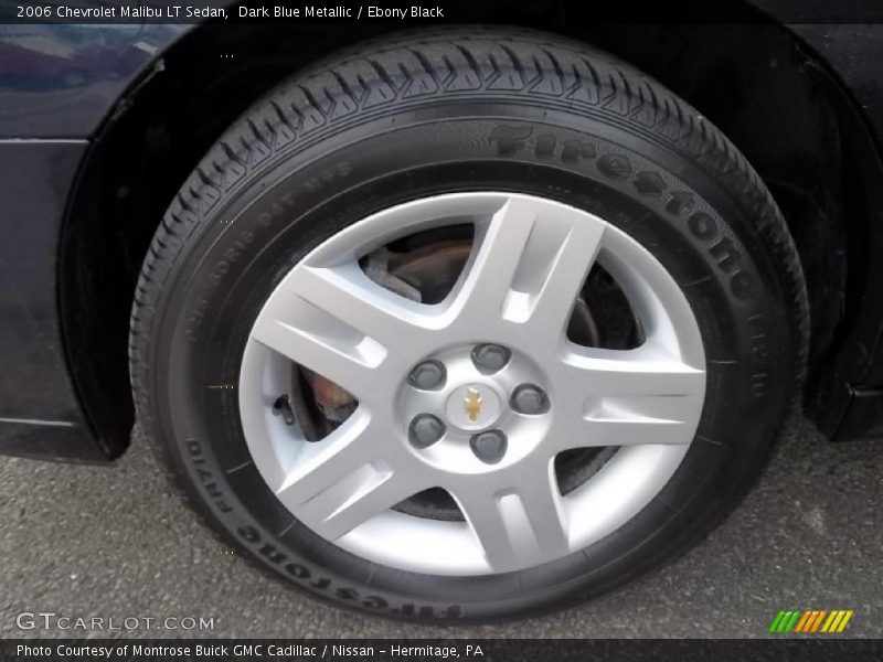 Dark Blue Metallic / Ebony Black 2006 Chevrolet Malibu LT Sedan
