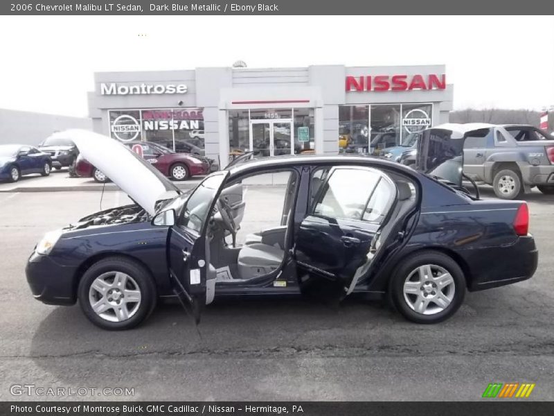 Dark Blue Metallic / Ebony Black 2006 Chevrolet Malibu LT Sedan
