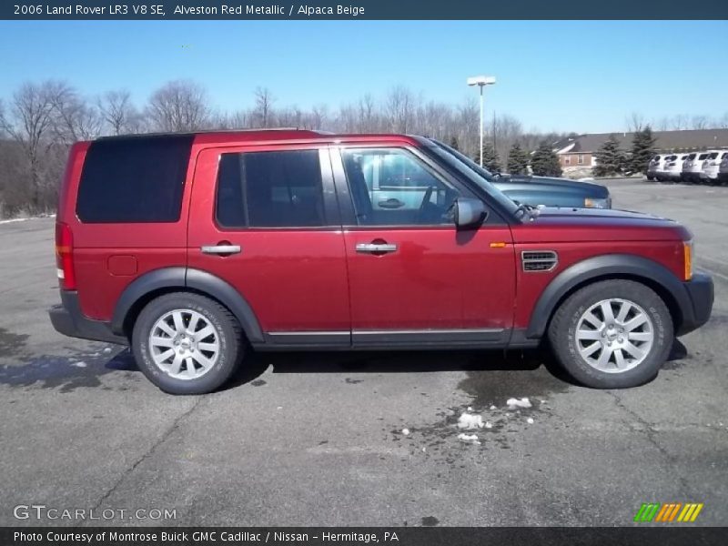 Alveston Red Metallic / Alpaca Beige 2006 Land Rover LR3 V8 SE