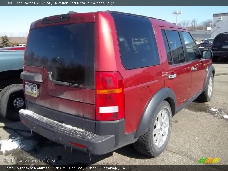 Alveston Red Metallic / Alpaca Beige 2006 Land Rover LR3 V8 SE