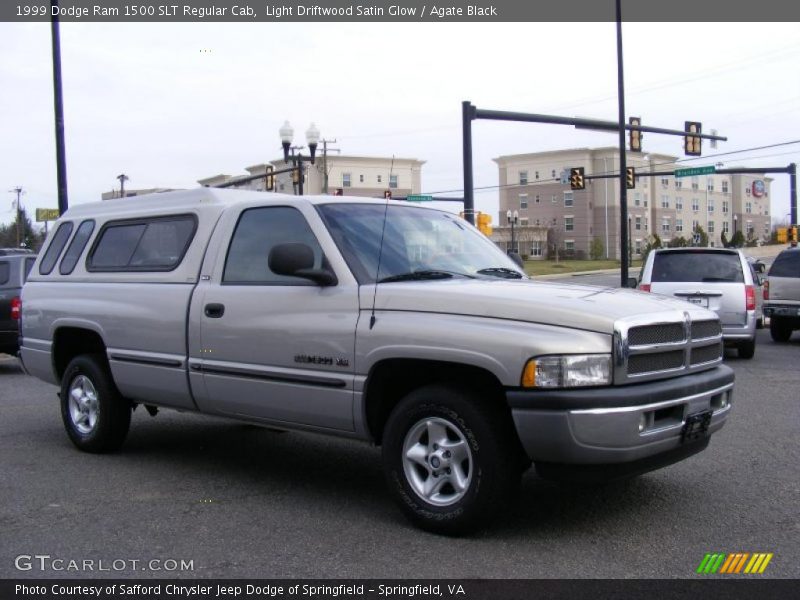 Light Driftwood Satin Glow / Agate Black 1999 Dodge Ram 1500 SLT Regular Cab