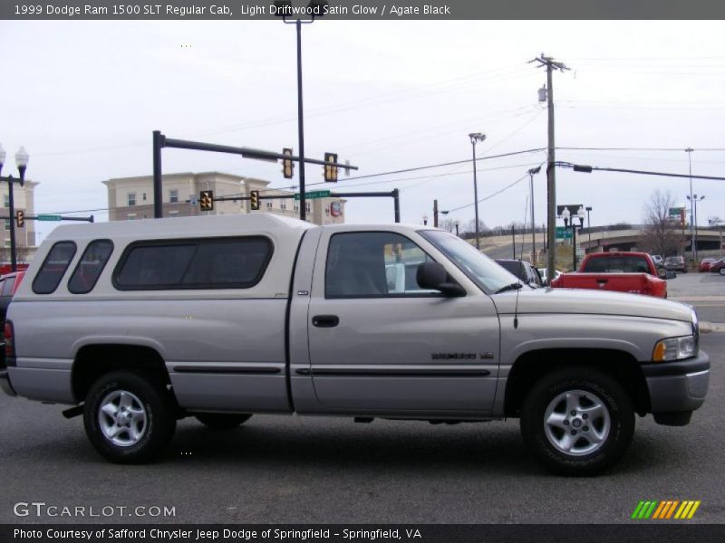 Light Driftwood Satin Glow / Agate Black 1999 Dodge Ram 1500 SLT Regular Cab