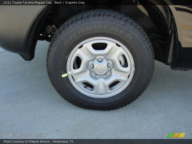 Black / Graphite Gray 2011 Toyota Tacoma Regular Cab