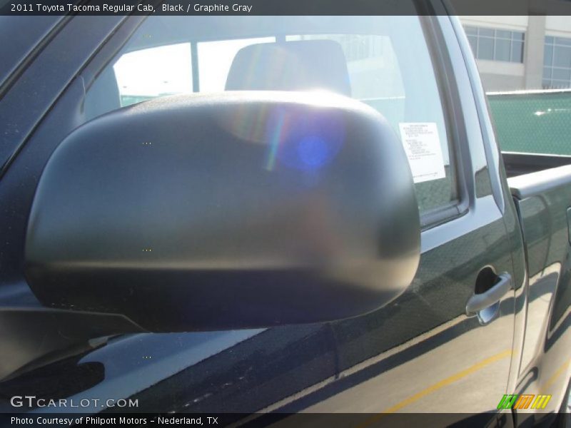 Black / Graphite Gray 2011 Toyota Tacoma Regular Cab