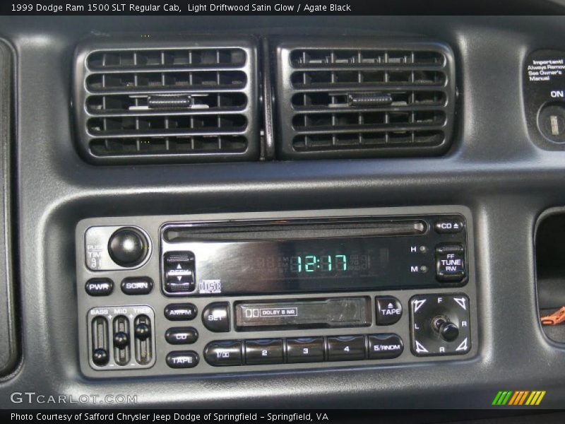 Light Driftwood Satin Glow / Agate Black 1999 Dodge Ram 1500 SLT Regular Cab