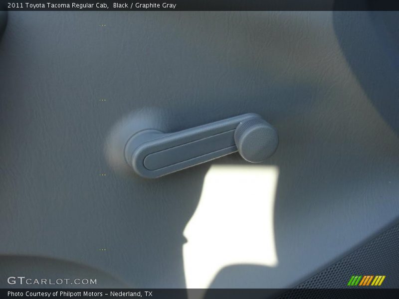Black / Graphite Gray 2011 Toyota Tacoma Regular Cab