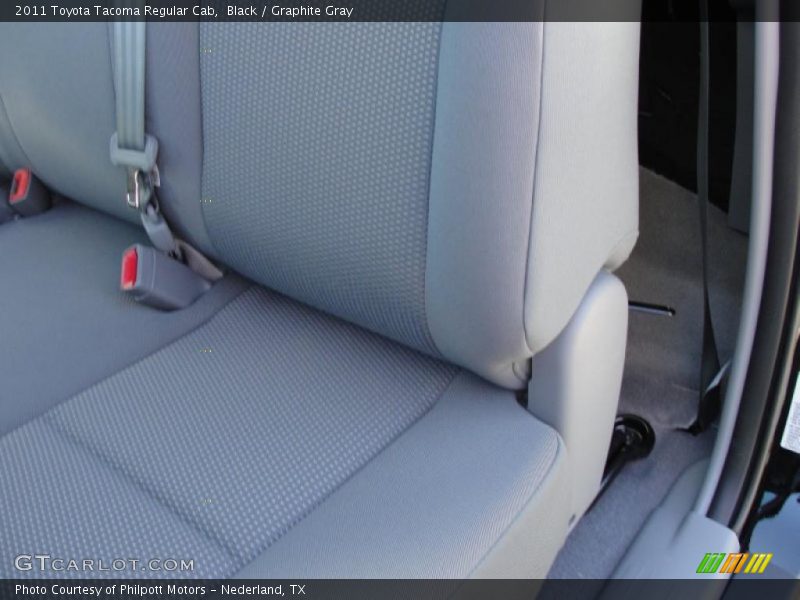 Black / Graphite Gray 2011 Toyota Tacoma Regular Cab