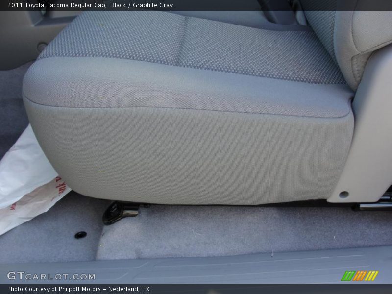 Black / Graphite Gray 2011 Toyota Tacoma Regular Cab
