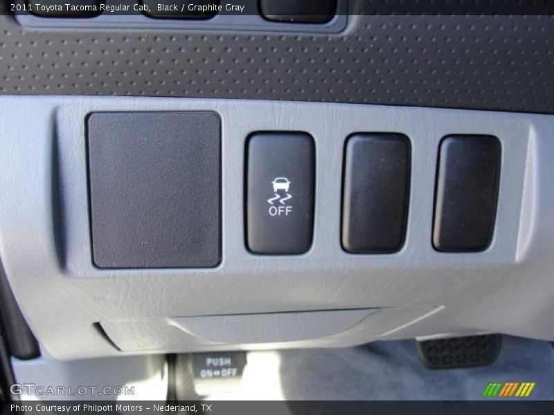 Black / Graphite Gray 2011 Toyota Tacoma Regular Cab