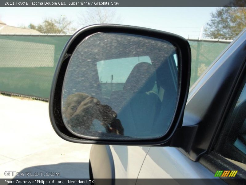 Super White / Graphite Gray 2011 Toyota Tacoma Double Cab
