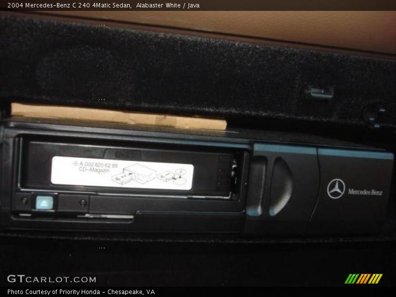 Alabaster White / Java 2004 Mercedes-Benz C 240 4Matic Sedan