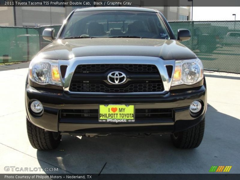 Black / Graphite Gray 2011 Toyota Tacoma TSS PreRunner Double Cab