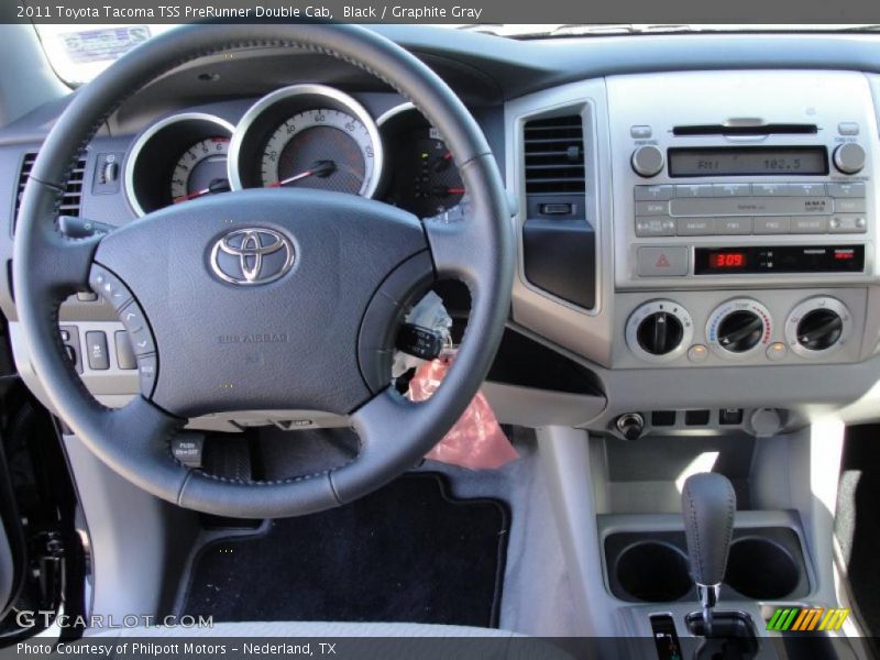 Black / Graphite Gray 2011 Toyota Tacoma TSS PreRunner Double Cab