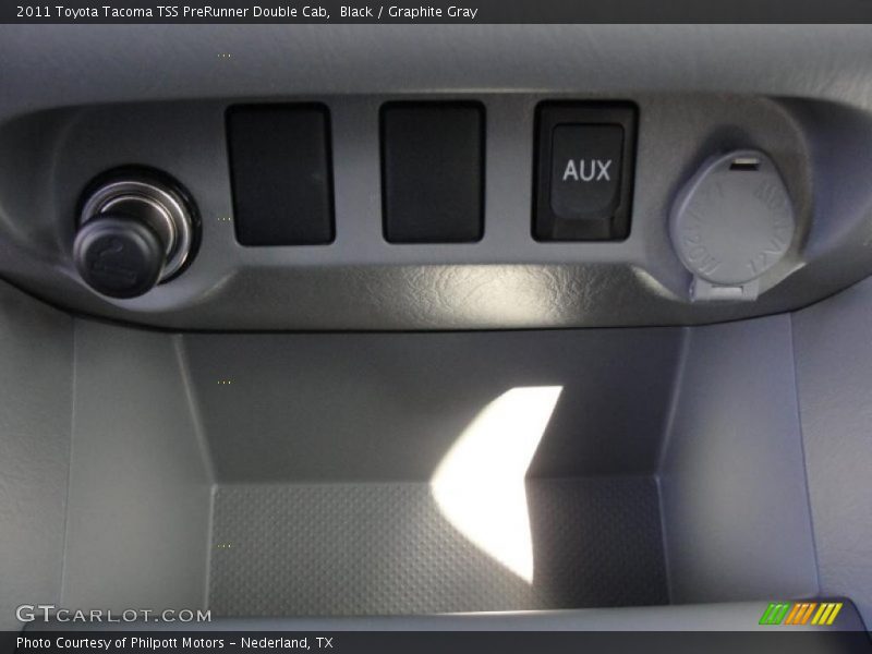 Black / Graphite Gray 2011 Toyota Tacoma TSS PreRunner Double Cab
