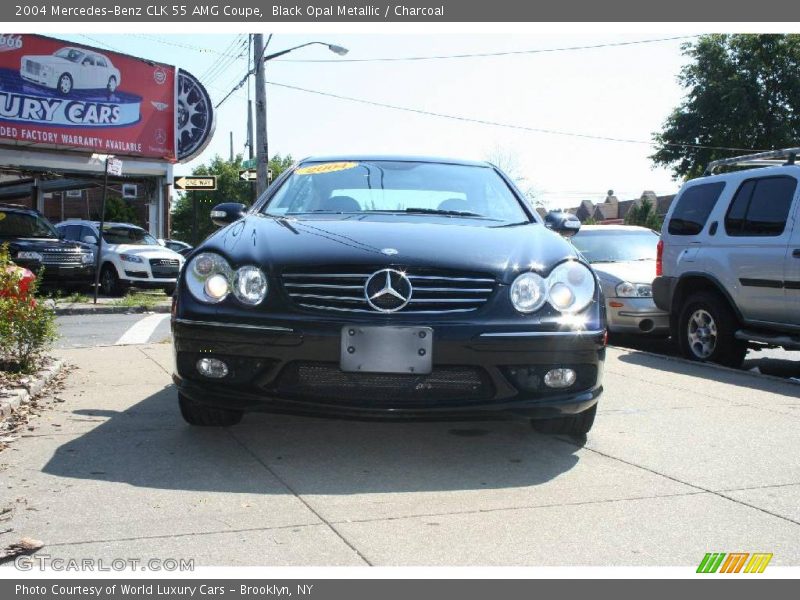 Black Opal Metallic / Charcoal 2004 Mercedes-Benz CLK 55 AMG Coupe